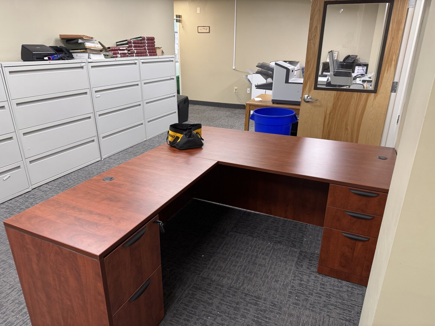 Clean office space after successful move completed by Maloney's Moving South Jersey