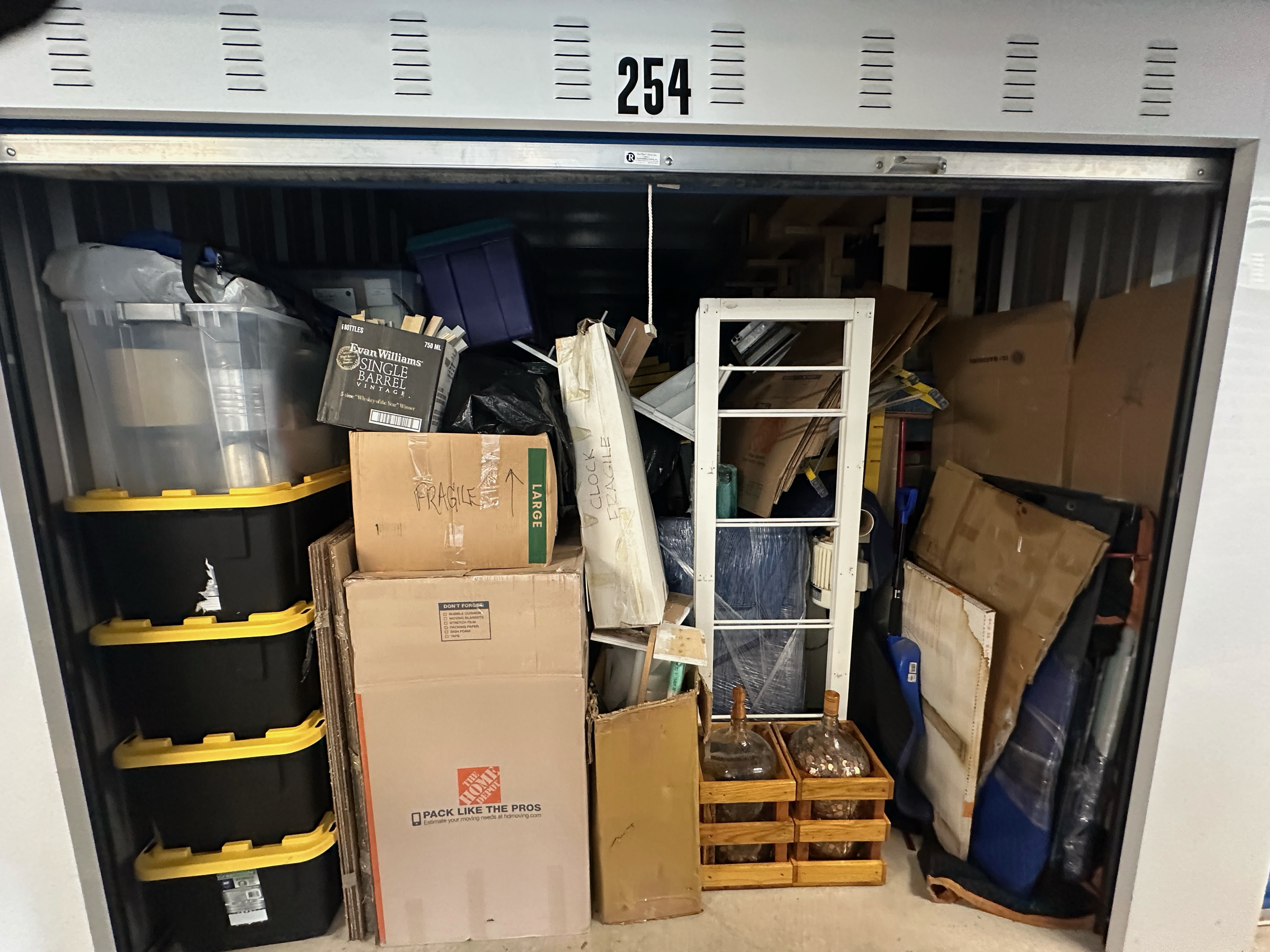Wrapped furniture by Maloney's Moving for protection
