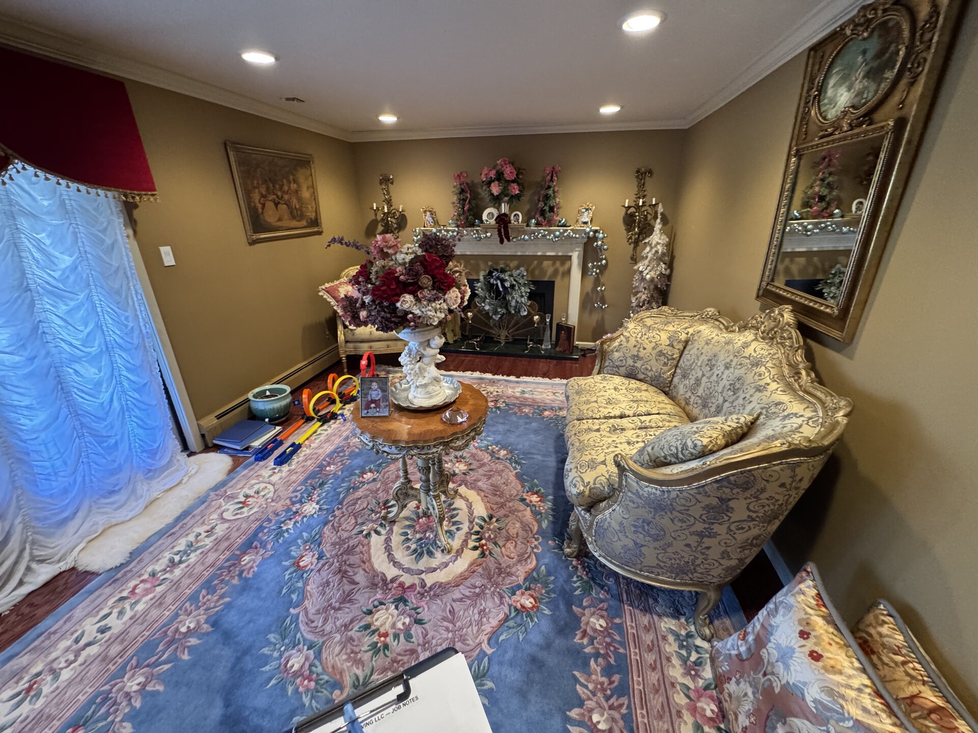 Properly packed and labeled moving boxes ready for transport in Camden County homes